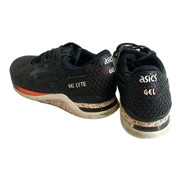 ASICS Gel-Lyte EVO Black Multicolor Running Shoes Men’s Size 8.5 main image 6